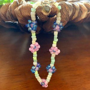 Boho Happy Daisy Bracelet-CrystalPastels
